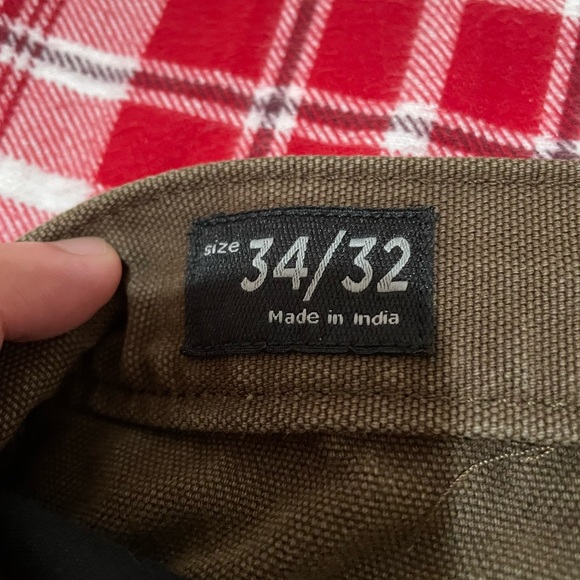 MENS SIZE 34/32 TIMBERLAND WORK PANTS - Picture 8 of 13